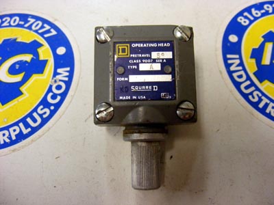 <B>Square D - </B>9007-A Series A Limit Switch Head